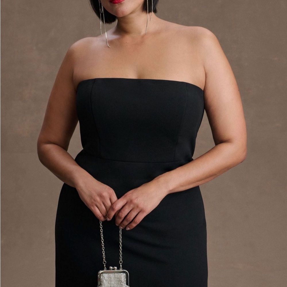 BHLDN Black Strapless Maxi Dress - Picture 3 of 4